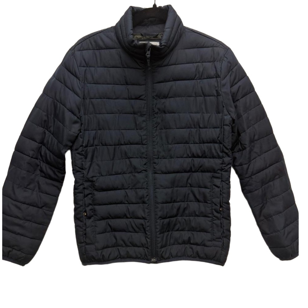 GAP Navy Cold‎ Control Puffer Jacket Quilted Zip Up Stand Collar Unisex XS